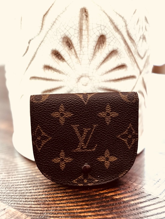 Louis Vuitton Handbags - Louis Vuitton Monogram Porte Monnaie Gousset Coin Purse Wallet/rare find